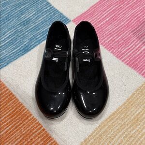 Kids Bloch Black Patent Mary Jane Shoes